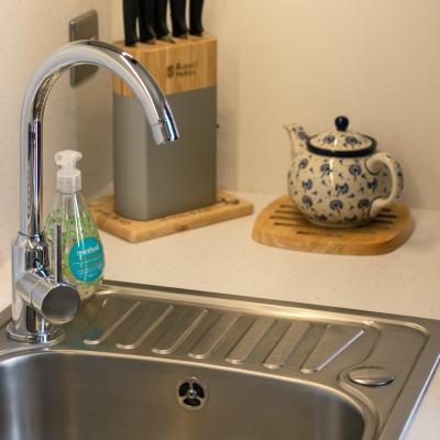 Fully equipped kitchen for all your culinary needs.